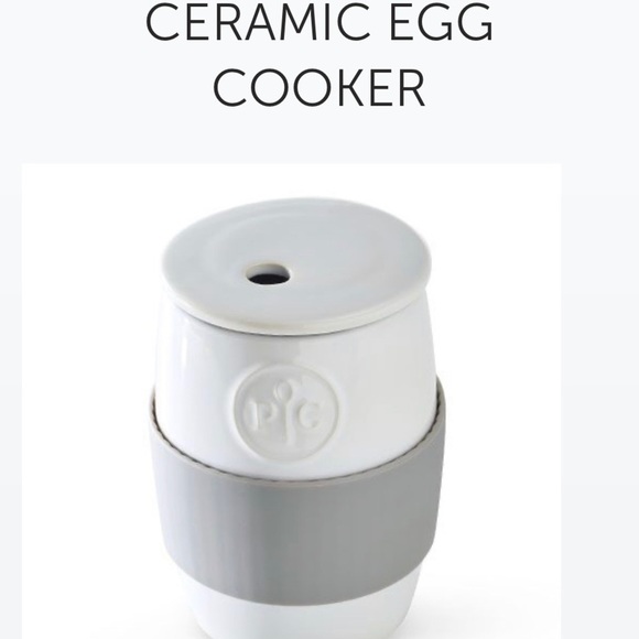 Pampered Chef Ceramic Egg Cooker - Picture 1 of 4